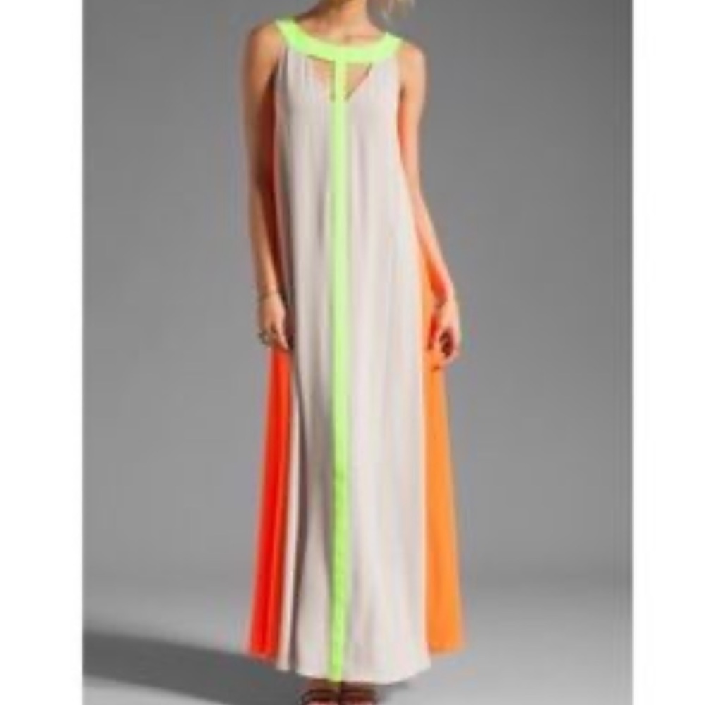 BCBG neon maxi showstopper